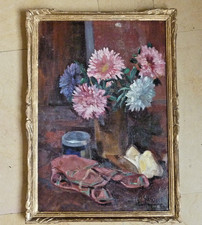 Tableau ancien huile d'occasion  Dijon