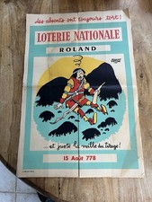Affiche loterie nationale d'occasion  Thury-Harcourt