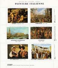 Bloc vignettes peinture d'occasion  Riedisheim