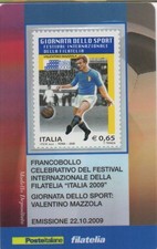 2009 tessera filatelica usato  Italia