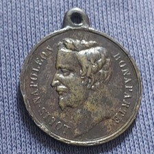Médaillon louis napoléon d'occasion  Saintes