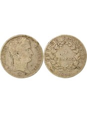 Napoléon francs argent d'occasion  France