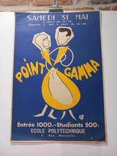 Affiche originale bal d'occasion  Pellevoisin