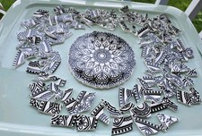 Broken plate black for sale  Towanda