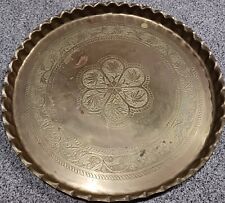 platter table brass top for sale  Belvidere