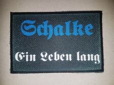 Aufnäher schalke leben gebraucht kaufen  Recklinghausen