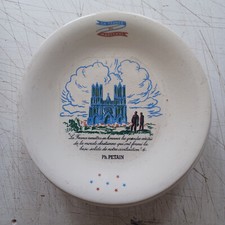 Petain assiette publicitaire d'occasion  Romorantin-Lanthenay