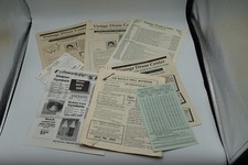 Lote de boletim informativo vintage Drum Center Rock 'N Roll Reporter etc. Década de 1990 comprar usado  Enviando para Brazil