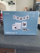 Câmera Instantânea Fujifilm Instax Mini 12 com Filme 10 Tiros Argila-Branco comprar usado  Enviando para Brazil
