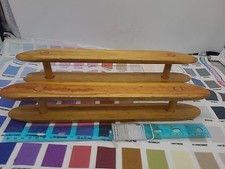 Pair wooden weaving for sale  Lowell