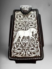 Coldre Funda Celular Vaquera Con Caballo Funda Telefono Western Telefone Cavalo comprar usado  Enviando para Brazil