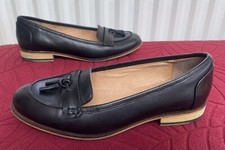 Ladies black leather for sale  PERSHORE