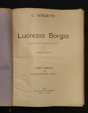 Donizetti lucrezia borgia usato  Albano Laziale