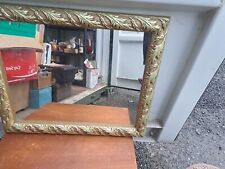 Vintage wooden mirror for sale  CARMARTHEN