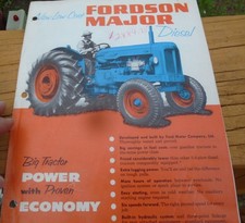 Fordson major diesel d'occasion  Expédié en Belgium