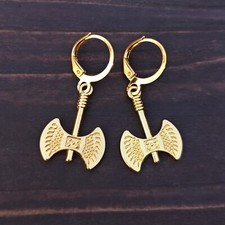 Gold axt hrringe gebraucht kaufen  Mudenbach, Niederwambach