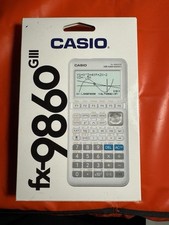 Casio 9860giii grafikrechner gebraucht kaufen  Freital