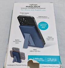 Carregador sem fio myCharge Maglock 3k 3000mAh/12W + banco de energia USB-C - Azul comprar usado  Enviando para Brazil