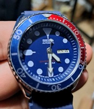 Vintage Original SEIKO Automático 7S26A Movimento Mergulhadores "Pepsi"  comprar usado  Enviando para Brazil