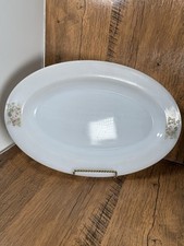 Usado, Prato oval vintage de pássaros e flores 'pirex francês' de opala arcopal comprar usado  Enviando para Brazil