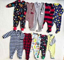 Roupas de pijama Carters bebê menino recém-nascido 6-12 6-9 meses MUITO QUENTE lã dormentes comprar usado  Enviando para Brazil