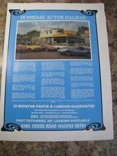 Supreme autos halifax for sale  BRISTOL
