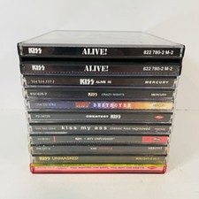 KISS 10 CD Lot: Alive, Crazy, Destroyer, Revenge, Unmasked, Unplugged + MORE!, usado comprar usado KISS 10 CD Lot: Alive, Crazy, Destroyer, Revenge, Unmasked, Unplugged + MORE!, usado comprar usado  Enviando para Brazil