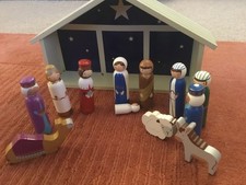 Gltc wooden nativity for sale  GREAT MISSENDEN