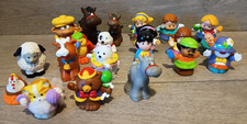 21 x Fisher-Price Little People Kariera Figurki i zwierzęta Pakiet Mattel na sprzedaż  Wysyłka do Poland