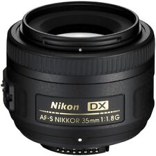 Usado, (caixa aberta) Lente Nikon Nikkor 35mm F/1.8G AF-S DX F-Mount #3 comprar usado  Enviando para Brazil