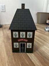 Vasilha de madeira vintage loja de açúcar decoração de cozinha rústica para casa de fazenda, usado comprar usado  Enviando para Brazil