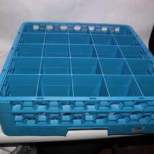 Usado, Rack de vidro Carlisle RG25-114 OptiClean 25 compartimentos comprar usado  Enviando para Brazil