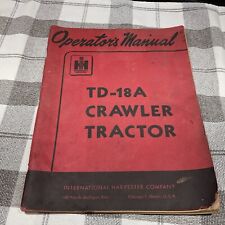 International harvester 18a for sale  Rockford