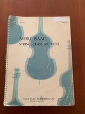 Merle Issac String Class Method Book 1 raro 1966 edição -VIOLA comprar usado  Enviando para Brazil