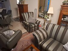 Couchgarnitur stoff grau gebraucht kaufen  Emden