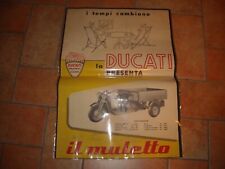 Manifesto ducati muletto usato  Modena