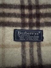 Burberry beige checkered for sale  BLACKBURN