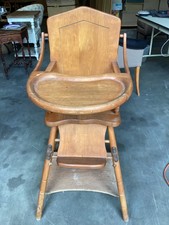 Antique convertible highchair for sale  Bethel