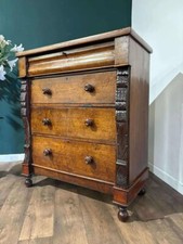 Victorian mahogany chest for sale  WREXHAM