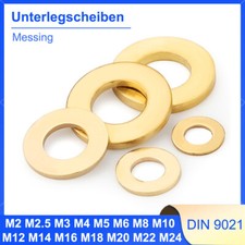 Messing Unterlegscheiben DIN 9021 Beilagscheiben M2 M2.5 M3 M4 M5 M6 M8 M10 -M24 comprar usado Messing Unterlegscheiben DIN 9021 Beilagscheiben M2 M2.5 M3 M4 M5 M6 M8 M10 -M24 comprar usado  Enviando para Brazil