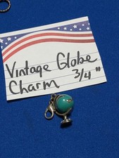 Vintage globe charm for sale  Beaver Falls