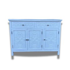 Carved white sideboard for sale  Mount Laurel