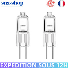 Usado, 2 X Ampoule G4 Halogène 20 W 12V 2900K Blanc Chaud Eclairage Lustre Lampe Maison comprar usado  Enviando para Brazil