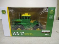 Używany, 2025 John Deere Model WA-17 4WD Zabawka Ciągnik "Prestige Collection" Skala 1/32 Stalówka w pudełku na sprzedaż  Wysyłka do Poland