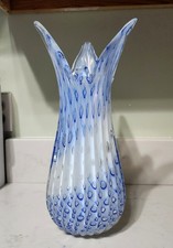 Vintage murano blue for sale  Saranac