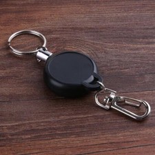 Porta-crachá retrátil cabo de aço fivela chaveiro cabo de aço ferramentas de acampamento comprar usado  Enviando para Brazil