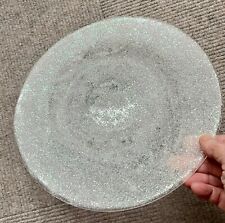 Glasteller flach glitzerschale gebraucht kaufen  Oberhausen