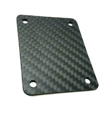 Fibra De Carbono Fosco 4-Bolt Guitar & Bass Neck Plate se encaixa Fender Strat Made In Usa comprar usado  Enviando para Brazil