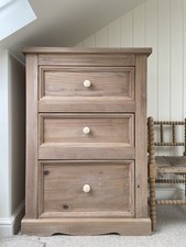 Solid pine tallboy for sale  WINCHESTER