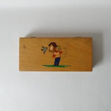 Vintage wooden box for sale  MARKET RASEN